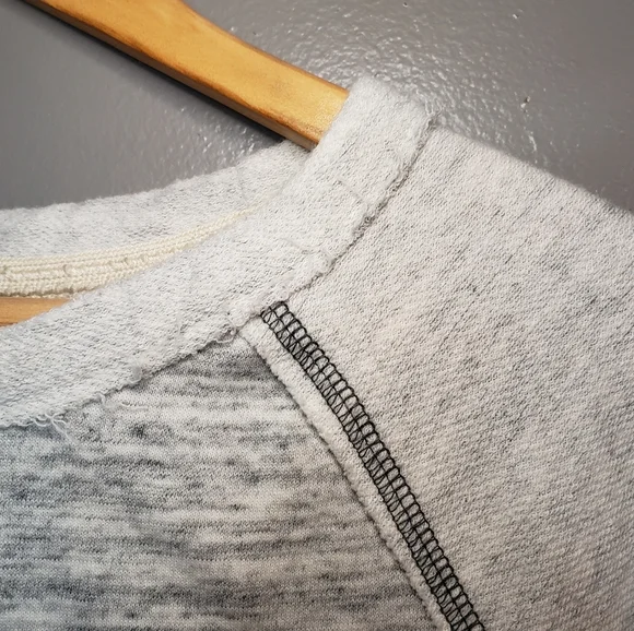 NHL Boston Bruins Raw Edge Raglan Sweatshirt - Picture 6 of 11